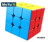 Cubo Profissional Mágico 3x3x3 Moyu Meilong Stickerless
