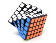 Cubo Profissional Moyu Meilong 5x5x5 Preto Adesivado