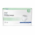 Cueca Absorvente Adulta Unissex McKesson Ultra - Descartável, 88 Unidades