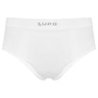 Cueca Adulto Slip Micromodal Sem Costura Lupo Branca M