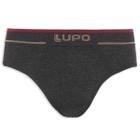 Cueca Adulto Slip Sem Costura Cós Uni Faixa Lupo Mesclado G