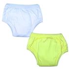 Cueca Algodão com Absorvente para Desfralde Kit 2und Neutro