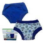 Cueca Algodão para Desfralde Kit 2 unds Ecokids Gamer Over