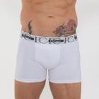 Cueca Box Sem Costura Lateral Branco