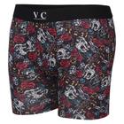 Cueca Boxer Long Estampa Digital VC Skull