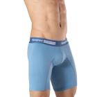 Cueca boxer long leg comprida anti assadura treino corrida escolha a cor