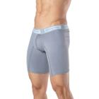 Cueca boxer long leg comprida anti assadura treino corrida escolha a cor