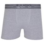 Cueca Boxer Lupo Algodão C/ Elast 00784-016 Tam GG 8000 Cinza Mescla