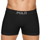 Cueca Boxer Polo 781 Algodão Masculina Preto