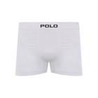 Cueca Boxer Polo 781 Algodão Sem Costura - Branco