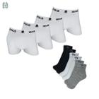 Cueca Boxer Polo Wear Kit Com 4 + Meia Rp Confort - Por Cor