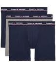 Cueca boxer Tommy Hilfiger Modal para homens, pacote com 3