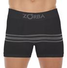 Cueca Boxer Zorba Seamelss Listras Sem Costura P Ao Gg