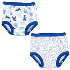 Cueca de desfralde dino p azul e cinza buba