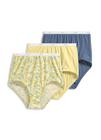 Cueca feminina Jockey Classic, cueca plus size, pacote de 8 a 3