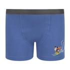 Cueca Infantil Menino Lupo Boxer Disney Mickey Azul 18301