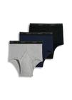 Cueca íntima Jockey Classic Full Rise para homens, pacote com 3 38