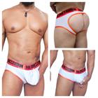 Cueca Jockstraps Com Saqueira Externa (Várias Cores)