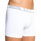 Cueca Masculina Boxer Sem Costura Elástico Microfibra 671-002 Lupo Branco