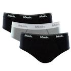 Cueca Mash Slip em Algodão 010.04 C/3