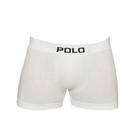 Cueca Polo 781 Algodão Boxer Sem Costura - Branco