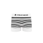 Cueca Polo Wear Boxer Microfibra Pwb21 Branco/Preto