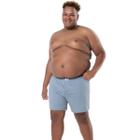 Cueca Samba Canção Plus Size Confortável 100% Algodão Keeper 148