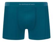 Cueca sem costura conforto selene boxer box antimicrobial