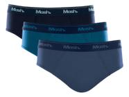 Cueca Slip Mash Kit C/3 Ref. 010.04