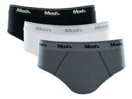 Cueca Slip Mash Kit C/3 Ref. 010.04