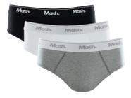 Cueca Slip Mash Kit C/3 Ref. 010.04