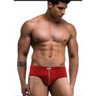 Cueca Slip Microfibra Nawes Pacote Com Três Cuecas Masculinas Com Cós E Sem Cós