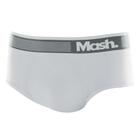 Cueca Slip Sem Costura Mash Masculina Microfibra Elástico