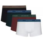 Cueca Sunga Box Lupo Algodão Cotton Kit Com 4 Peças 460