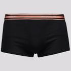 Cueca Sunga Lupo Basic Algodão com Elastano Preta