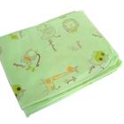 Cueiro 80x80cm para Bebê overlock sem crochê - Cueiro Infantil - Cobertor estampado infantil, bebê