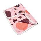 Cueiro Manta Bebê Estampado Flanelado Canela Enxoval Menina