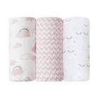 Cueiro Swaddle Soft Premium Feminino 3 Peças Papi - 4107