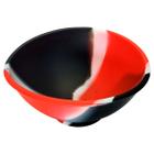 Cuia Bowl Cumbuca de Silicone Branco Preto Vermelho 6,7cm