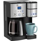 Cuisinart Cafeteira 12 Xícaras + Single Serve 1200W Aço Inox