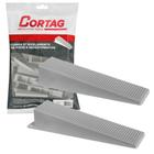 Cunha para nivelamento de piso e revestimento com 50 peças - ECO