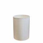 Cúpula Abajur Cilíndrica Cp-7006 Ø18x25cm Branco