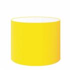 Cúpula Abajur Cilíndrica Cp-7020 Ø45x21cm Amarelo