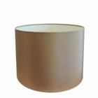Cúpula Abajur Cilíndrica Cp-7020 Ø45x21cm Palha
