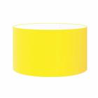 Cúpula Abajur Cilíndrica Cp-7023 Ø50x21cm Amarelo