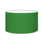 Cúpula abajur cilíndrica cp-8028 Ø60x30cm verde folha - Vivare