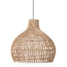 Cúpula Para Luminária De Teto Em Rattan 42Cm X 40Cm Rafimex