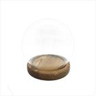 Cupula Redoma de Vidro Decorativa - Redonda - 1 unidade - ArtLille - Rizzo