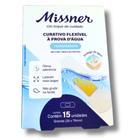 Curativo a Prova D'agua 2,5cm x 7,5cm Caixa com 15 Unidades Missner