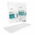 Curativo adesivo McKesson 4 x 10 polegadas polipropileno/rayon retângulo branco estéril branco 25 unidades da McKesson (pacote com 2)